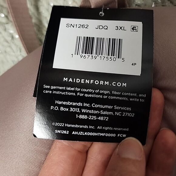 New with tags Maidenform wireless multi way beige bra size 3XL - Picture 4 of 8